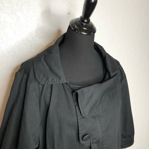 Baby Phat black zip button front jacket size 2X - Picture 2 of 16